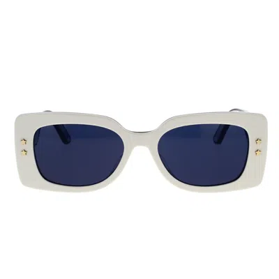 Dior Eyewear Sunglasses In White