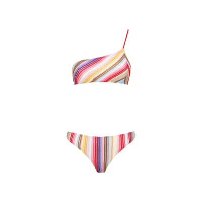 Missoni Viscose Bikini In Multicolor