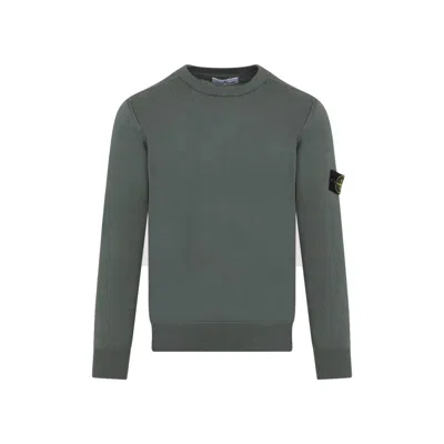 Stone Island Cotton Sweater In Grey