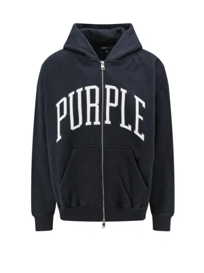 Purple Brand Sweatshirt In Black