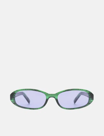 A Kjaerbede A. Kjaerbede Macy Sunglasses In Green