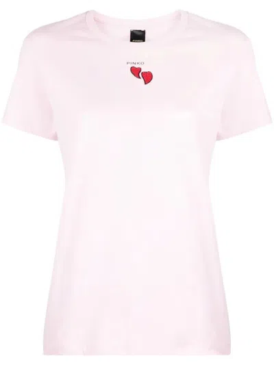 Pinko `trapani` T-shirt In Pink