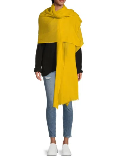 Portolano Cashmere Pashmina In Sulphur