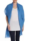 Portolano Cashmere Pashmina In Marina Blue