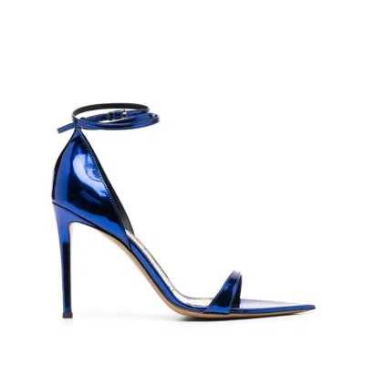 Alexandre Vauthier Woman Blue Sandals