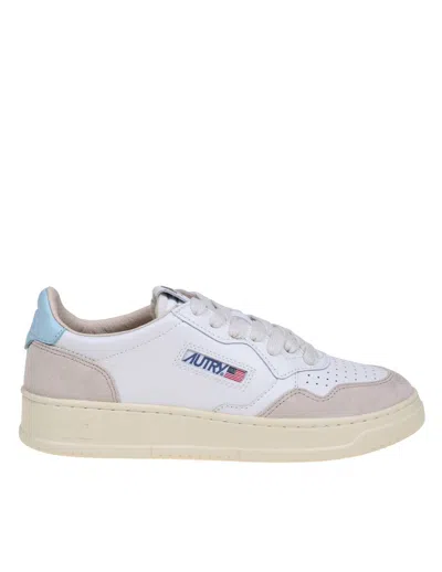 Autry Sneakers In White+st Blue