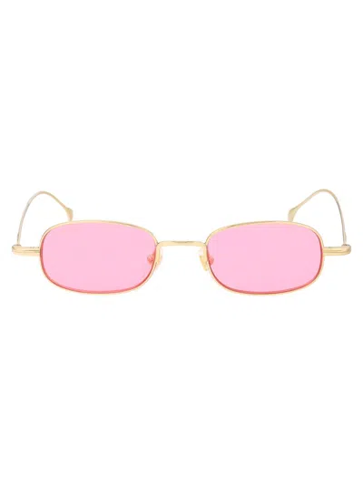 Gucci Sunglasses In 005 Gold Gold Pink