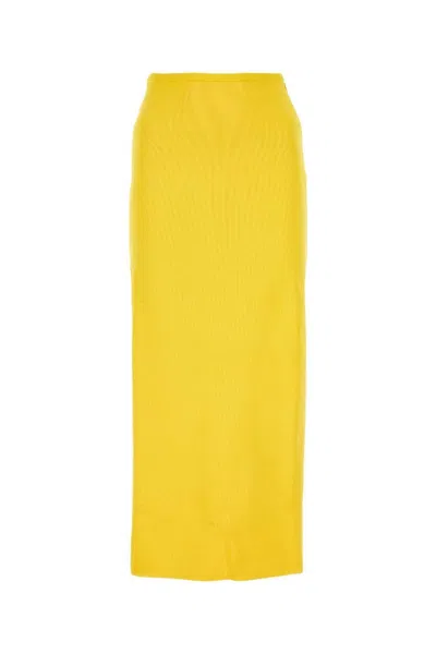 Jil Sander Skirts In Yellow