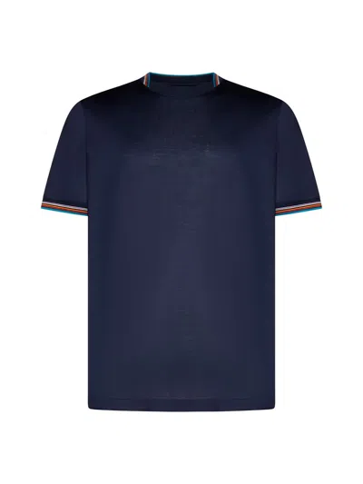 Paul Smith T-shirts And Polos In Very Dark Navy