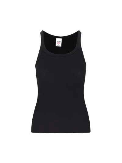 Re/done Tops In Black
