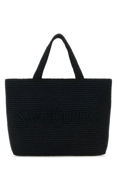 Saint Laurent Handbags. In Black