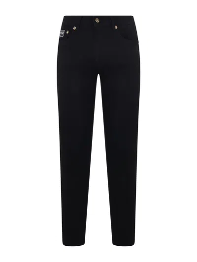 Versace Jeans Couture Couture Jeans In Denim Nero