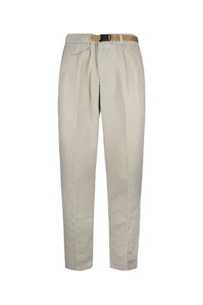 White Sand Trousers In Beige