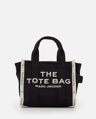 Marc Jacobs The Small Jacquard Tote Bag In Black
