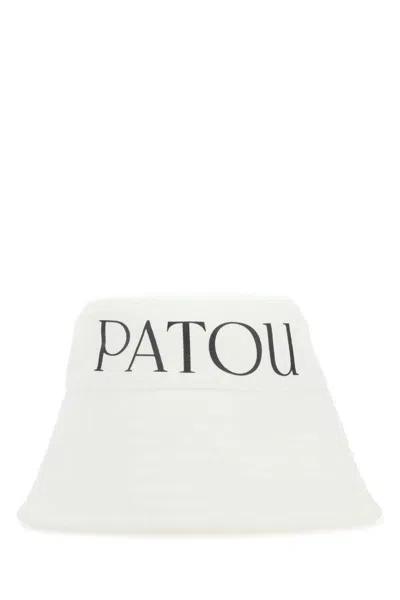 Patou Bucket Hat In White