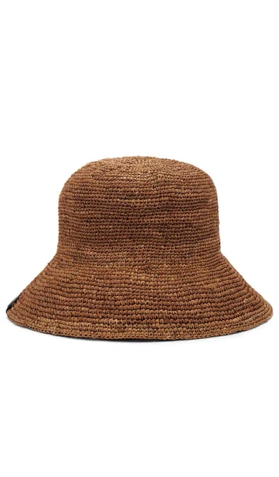 Rag & Bone Jade Rollable Hat In Brown