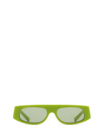 Gucci Eyewear Sunglasses In Green