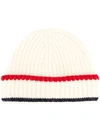 MAISON KITSUNÉ 条纹套头帽,FW17U90512337498