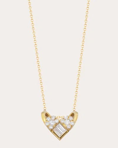Mevaris Women's Attraction Pendant Necklace In Gold