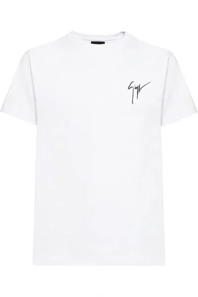 Giuseppe Zanotti T-shirts In White