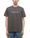 Helmut Lang Men's Logo Oversized Short-sleeve T-shirt In Graphite