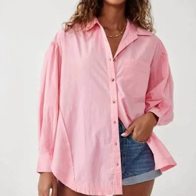 Free People Happy Hour Top In Pink