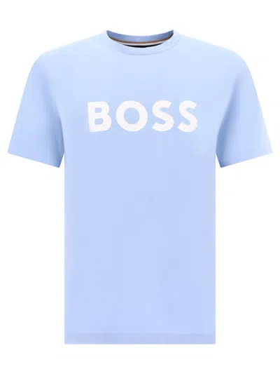 Hugo Boss "tiburt" T-shirt In Blue