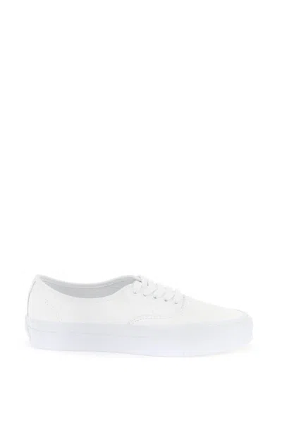 Vans Hammered Leather Authentic Reissue 44 In Bianco