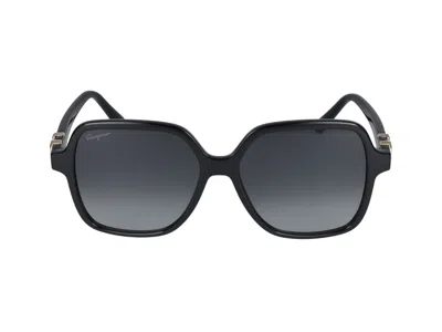 Ferragamo Salvatore  Sunglasses In Black