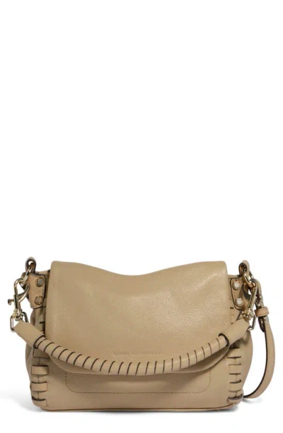 Aimee Kestenberg Mini Zen Leather Crossbody Bag In Camel