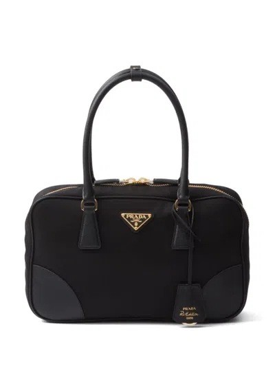 Prada Re-edition 1978 Medium Two-handle Bag In Black
