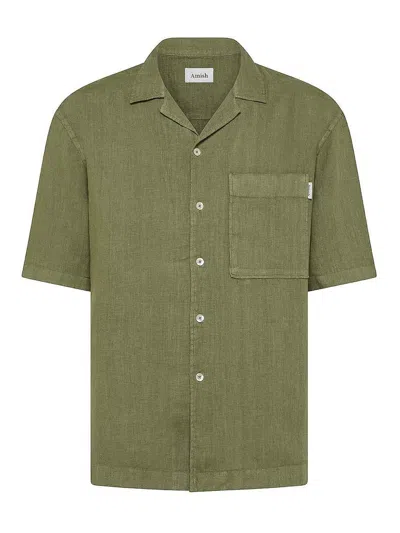 Amish Shirts Green In Verde