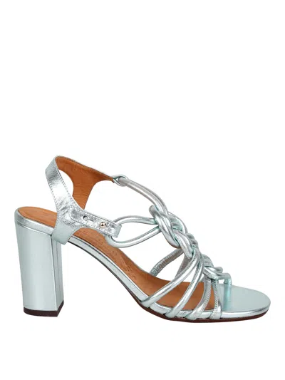 Chie Mihara Bane 85mm Leather Sandals In Azul