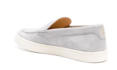 Brunello Cucinelli Flat Shoes In Gray