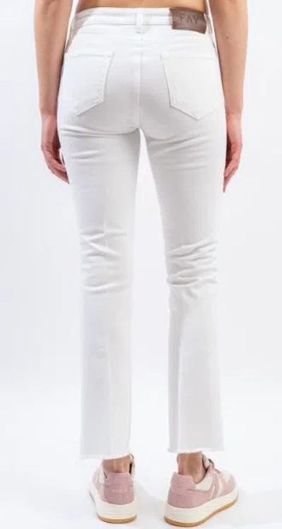 Fay Jeans In White