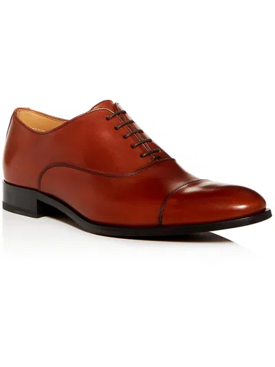 To Boot New York Men's Forley Cap-toe Leather Oxfords In Brown