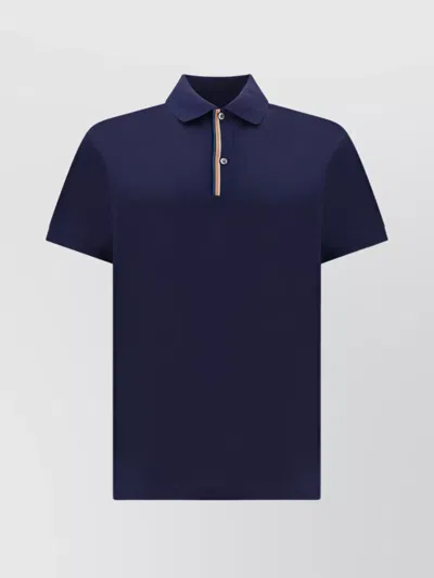 Paul Smith Polo Shirt In Blue