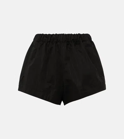Wardrobe.nyc Poplin Shorts In Black