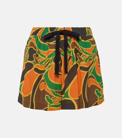 Faithfull The Brand Demi Printed Shorts In Multicoloured