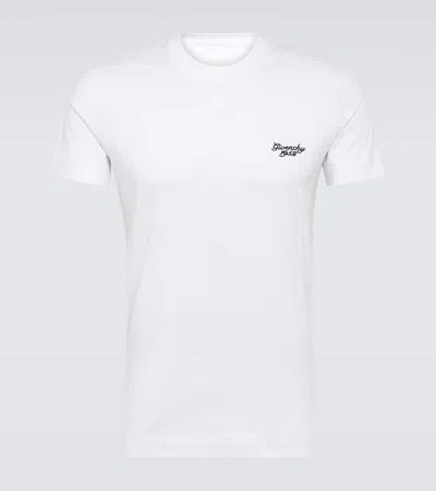 Givenchy Logo Cotton Jersey T-shirt In White