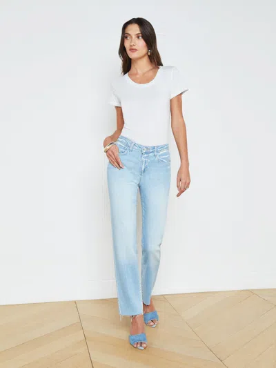 L Agence Milana Slouchy Stovepipe Jean In Olympia
