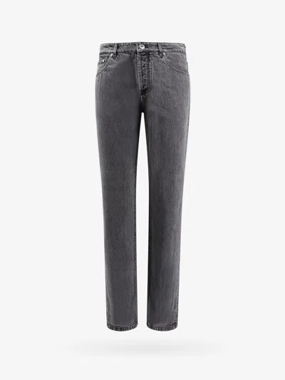 Brunello Cucinelli Man Trouser Man Grey Pants In Gray