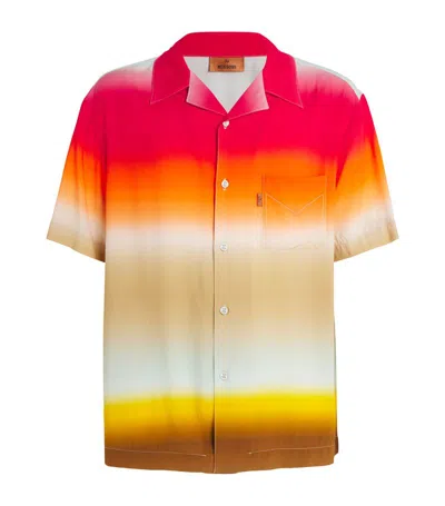 Missoni Dégradé Print Shirt In Orange