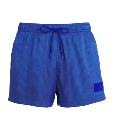 Calvin Klein Ripstop Swim Shorts In Blue