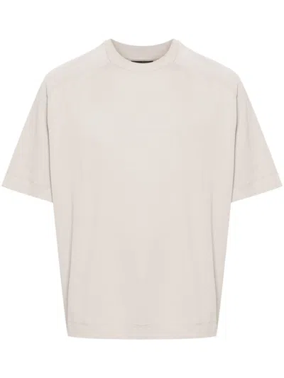 Emporio Armani T-shirt In Cotton In Grey