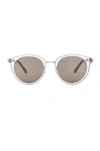 OLIVER PEOPLES OLIVER PEOPLES SPELMAN SUNGLASSES IN ANIMAL PRINT,WHITE,OV5323S-1150