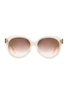 BARTON PERREIRA BARTON PERREIRA MARVALETTE SUNGLASSES IN NEUTRALS,MARV5703K