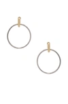 SPINELLI KILCOLLIN CASSEUS HOOP EARRINGS,SLKN-WL10