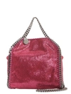 Stella Mccartney Falabella Tiny Tote In Fucsia