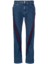 STELLA MCCARTNEY ruffle-trimmed Boyfriend jeans,475499SHH35